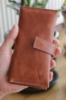 Resim CORVETTE DERİ TELEFON CÜZDANI - TABA CRAZY